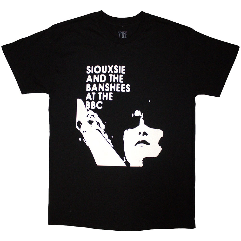Siouxsie & The Banshees - At The BBC Heren Tshirt - Zwart